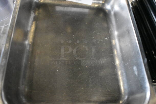 6 Stainless Steel 1/2 Size Drop In Bins. 1/2x2. 6 Times Your Bid! - Image 3 of 4