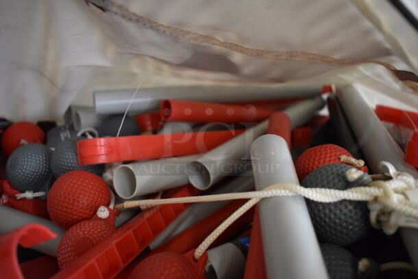 ALL ONE MONEY! Lot of Various Parts to Game in Bag! - Image 4 of 5
