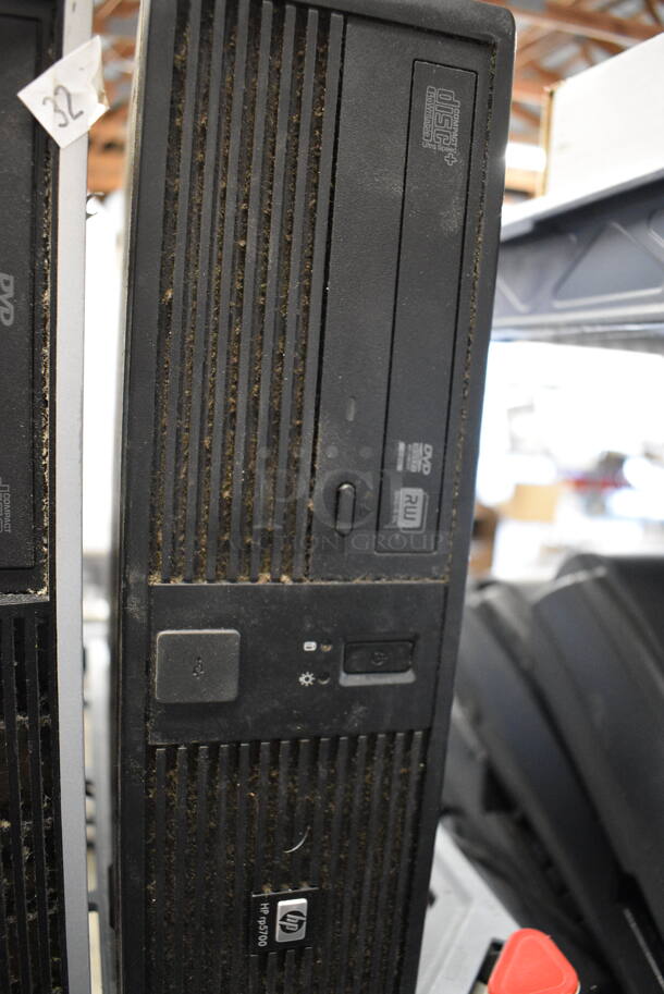 2 HP rp5700 Computer Towers. 13x15x4. 2x Your Bid - Image 3 of 8