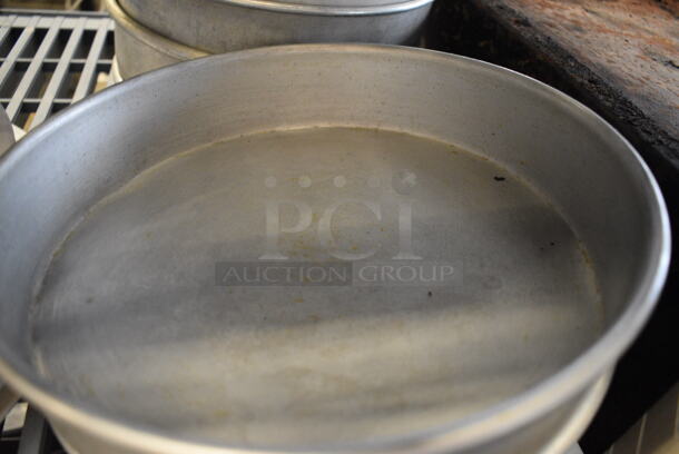 10 Metal Round Baking Pans. 9.5x9.5x2. 10 Times Your Bid! - Image 3 of 4