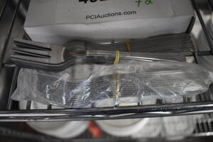 72 BRAND NEW IN BOX! Metal Oyster Forks. 5.5". 72 Times Your Bid!
