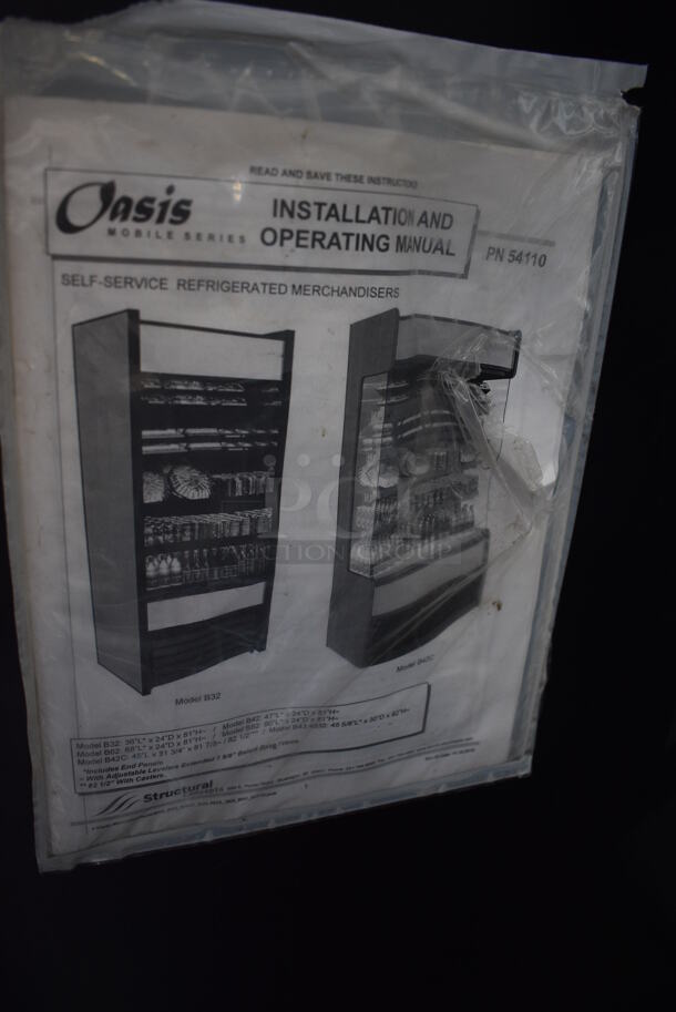 AMAZING! Oasis Wooden Style Commercial Refrigerated Open Merchandiser w/ 5 Racks. 66x24x83. Cannot Test Due To Plug Style - Image 7 of 8