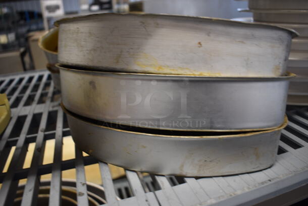 6 Metal Heart Shaped Baking Pans. Includes 10.5x10.5x2. 6 Times Your Bid! - Image 4 of 5