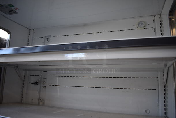 BEAUTIFUL! Hussmann Model DDS-4B Commercial 3 Deck White Merchandiser. 115 Volt, 1 Phase. 51x37x81.5. Cannot Test Due To Plug Style - Image 4 of 8