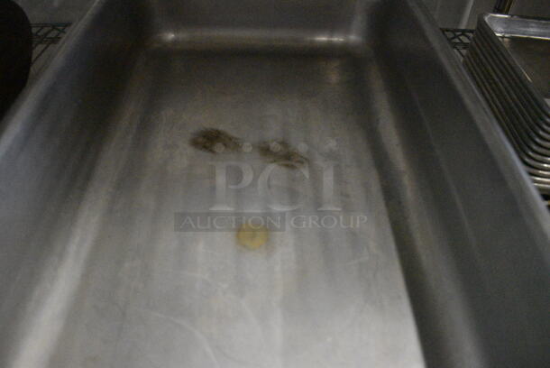 3 Stainless Steel Full Size Drop In Bins. 1/1x4. 3 Times Your Bid! - Image 2 of 3