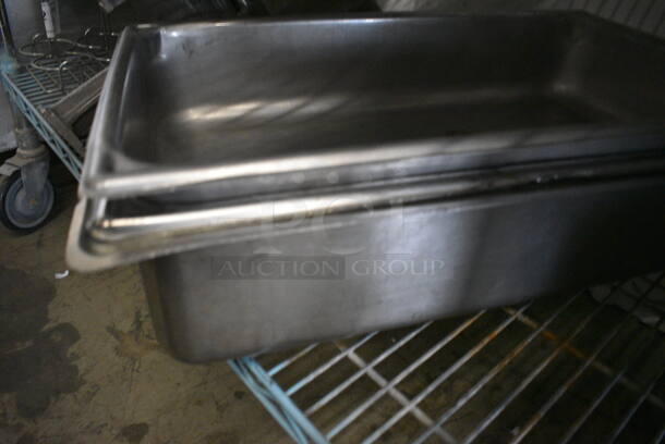 3 Stainless Steel Full Size Drop In Bins. 1/1x4. 3 Times Your Bid! - Image 3 of 3