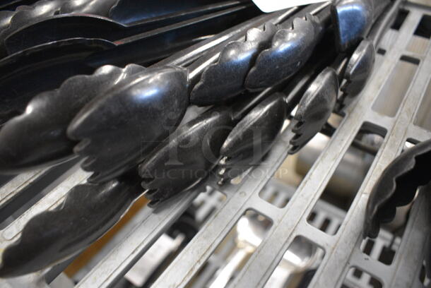 10 9" Metal Tongs. 10x Your Bid! - Image 4 of 6