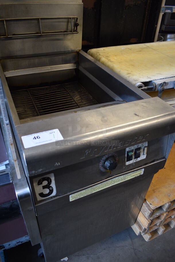 NICE! Frymaster Stainless Steel Commercial Deep Fryer w/Thermotic Controls on Commercial Casters. 21x40x48 - Image 2 of 7