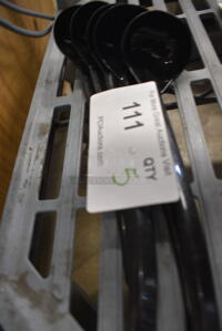 5 9.5" Plastic Ladles. 5x Your Bid