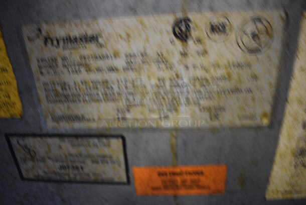 NICE! Frymaster Stainless Steel Commercial Deep Fryer w/Thermotic Controls on Commercial Casters. 21x40x48 - Image 7 of 7