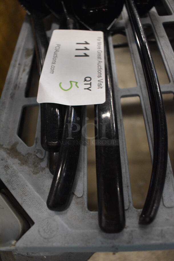 5 9.5" Plastic Ladles. 5x Your Bid - Image 3 of 4
