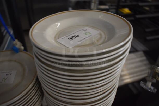 22 White Ceramic Pasta Plates. 9x9x1.5. 22 Times Your Bid! - Image 2 of 4
