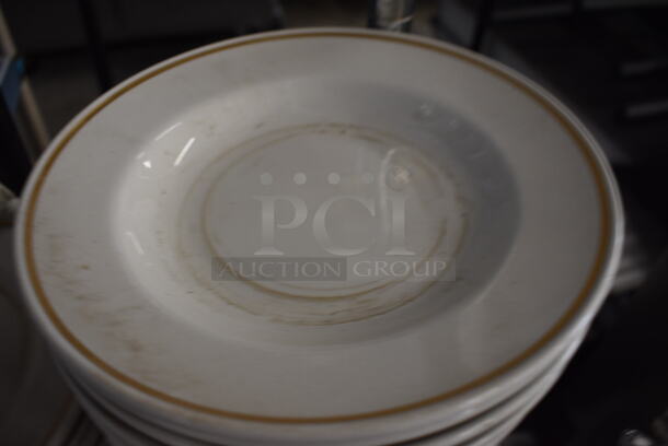 22 White Ceramic Pasta Plates. 9x9x1.5. 22 Times Your Bid! - Image 3 of 4