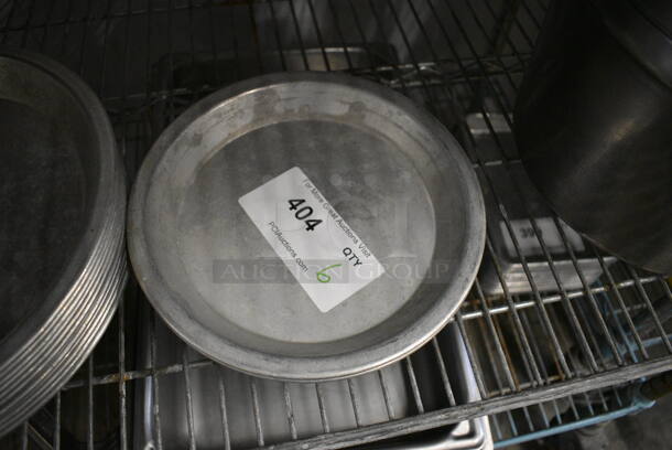 6 Metal Round Pans. 9x9x1. 6 Times Your Bid! - Image 1 of 4