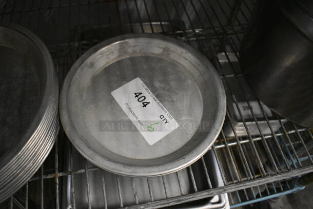 6 Metal Round Pans. 9x9x1. 6 Times Your Bid!