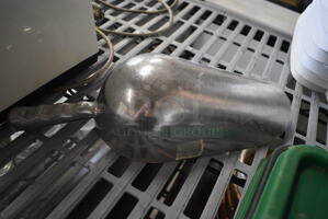 Metal Ice Scoop. 14x5.5x3.5