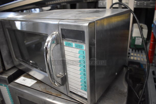 Sharp Model R-21LTF Commercial Microwave Oven. 20.5x16x11 - Image 3 of 7