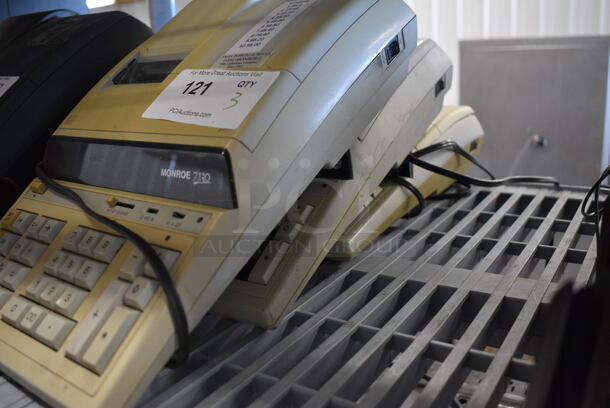 3 Monroe 7130 Printing Calculators. 9x15x3.5. 3x Your Bid! - Image 2 of 6