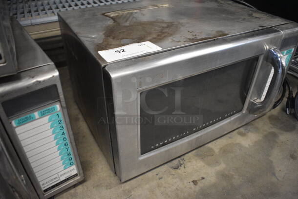 Sharp Model R-21LTF Commercial Microwave Oven. 20.5x16x11 - Image 2 of 6