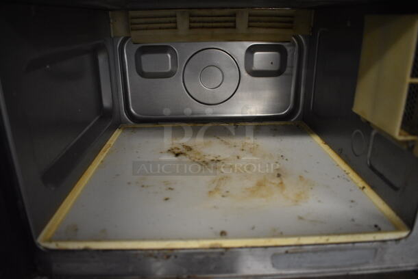 Sharp Model R-21LTF Commercial Microwave Oven. 20.5x16x11 - Image 4 of 6