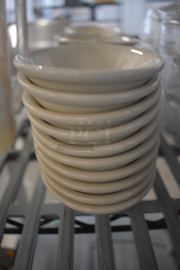 15 White Ceramic Bowls. 5.5x4x1.5. 15 Times Your Bid! - Image 2 of 4