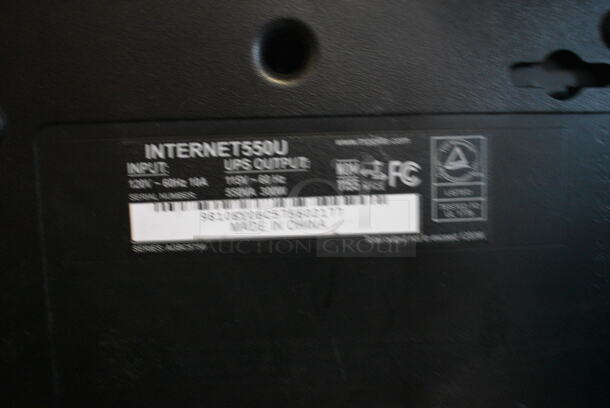 Battery Back-Up Surge Protector. 10.5x5.5x3. - Image 3 of 4