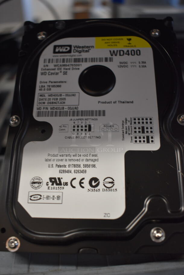 3 BRAND NEW! Western Digital Hard Drives. 4x6x1. 3x Your Bid - Image 3 of 4