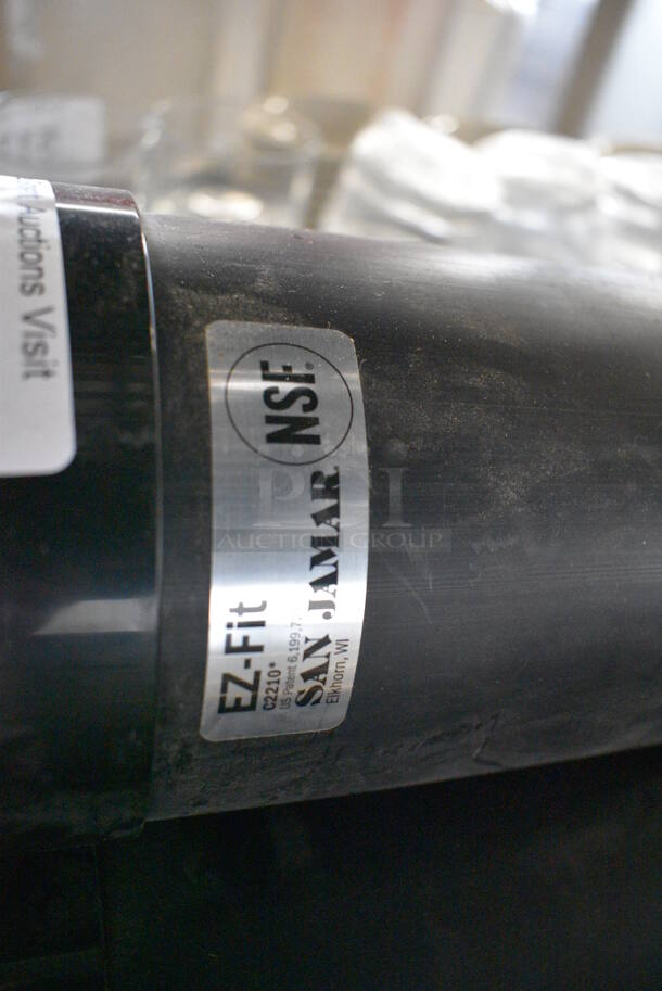 4 Black Poly Dispensers. 5x5x24. 4 Times Your Bid! - Image 2 of 4