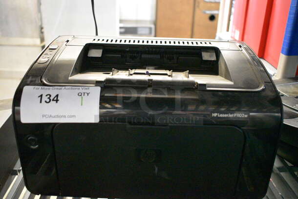 HP LaserJet P1102w Printer. 14x8.5x8.