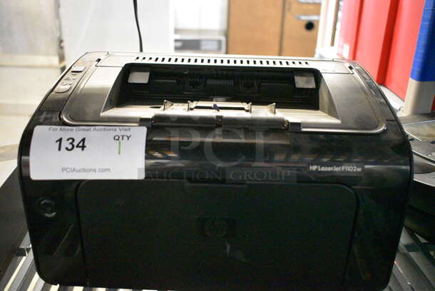 HP LaserJet P1102w Printer. 14x8.5x8. - Image 1 of 6