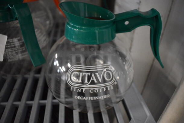 4 Coffee Pots. 8x6x6.5. 4 Times Your Bid! - Image 2 of 4