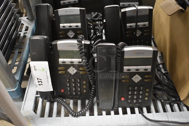 6 Polycom Phone Systems. 6.5x4.5x8. 6x Your Bid