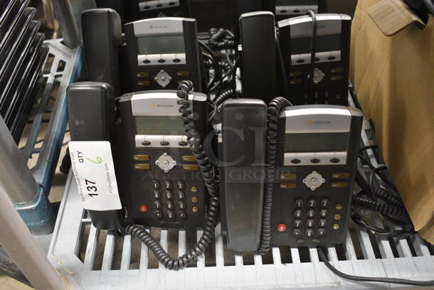6 Polycom Phone Systems. 6.5x4.5x8. 6x Your Bid - Image 1 of 4
