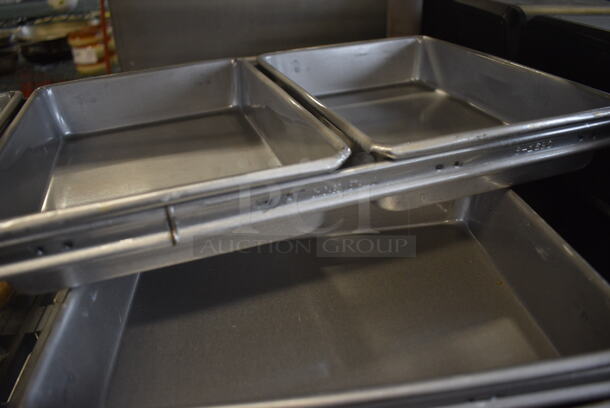6 Metal 3 Loaf Baking Pans. 22x10x2. 6 Times Your Bid! - Image 4 of 4