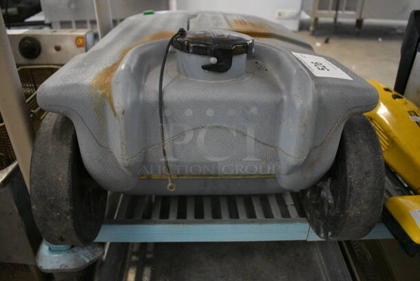 Eureka Gray Poly Portable Tote N Stor Bin. 17x32x11 - Image 3 of 4