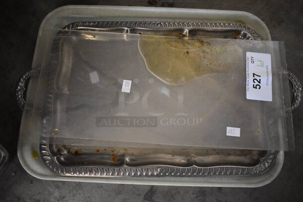 ALL ONE MONEY! Lot of Poly Tray and Metal Tray! - Image 1 of 3