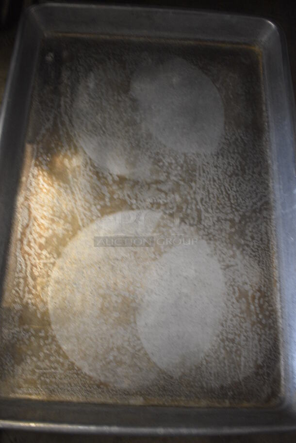 8 Metal Pans. 18x26x2. 8 Times Your Bid! - Image 4 of 5