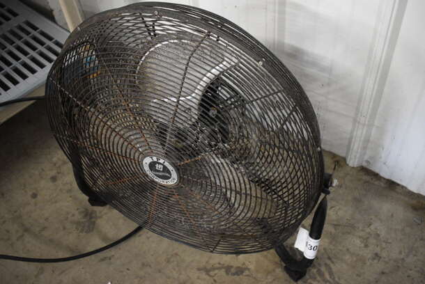 TPI Black Metal Commercial Fan. 22x8x22 - Image 2 of 5