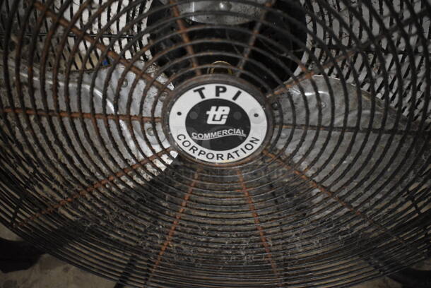 TPI Black Metal Commercial Fan. 22x8x22 - Image 3 of 5