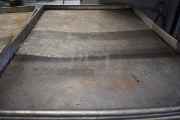 10 Metal Full Size Baking Pans. 18x26x1. 10 Times Your Bid! - Image 2 of 4