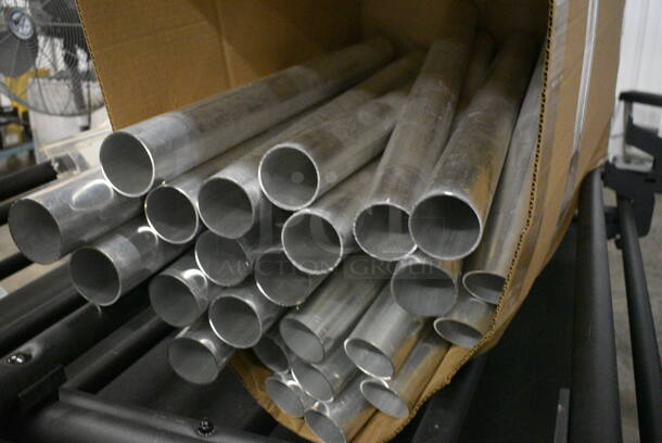 ALL ONE MONEY! Lot of Disassembled Wenger Metal Dance Floor Stage w/ Steps! Size of The Stage Floor Is 8'x24' - Image 7 of 11