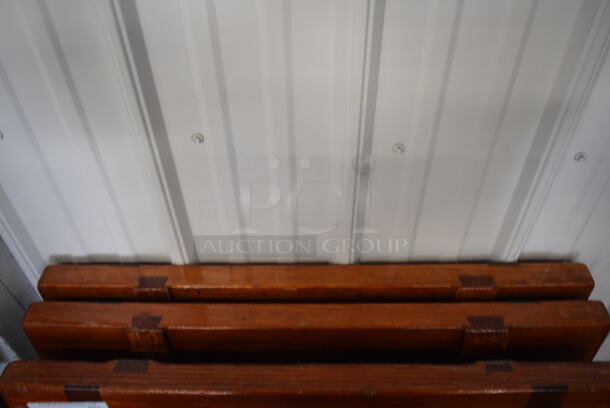 3 Wood Pattern Tabletops. 30x36x2. 3 Times Your Bid! - Image 5 of 5