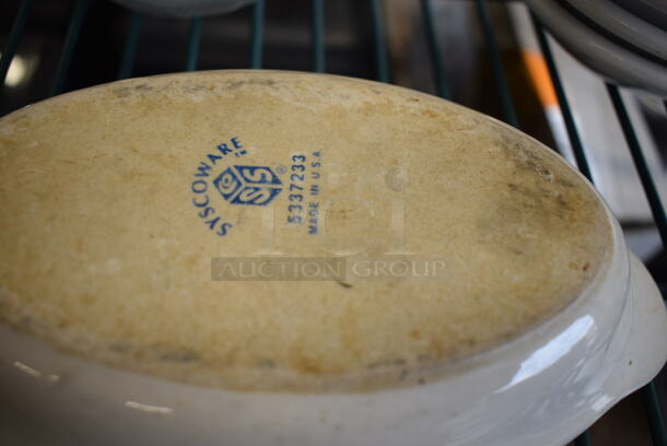 10 White Ceramic Single Serving Casserole Dishes. 8x4x1.5. 10 Times Your Bid! - Image 4 of 5