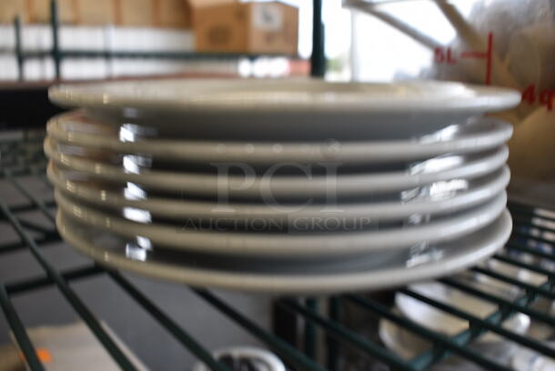 6 White Ceramic Plates. 7x7x1. 6 Times Your Bid! - Image 4 of 4