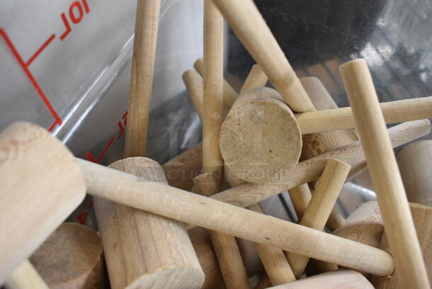 ALL ONE MONEY! Lot of Crab Mallets in Poly Bin! - Image 3 of 5