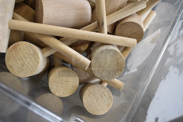 ALL ONE MONEY! Lot of Crab Mallets in Poly Bin! - Image 4 of 5