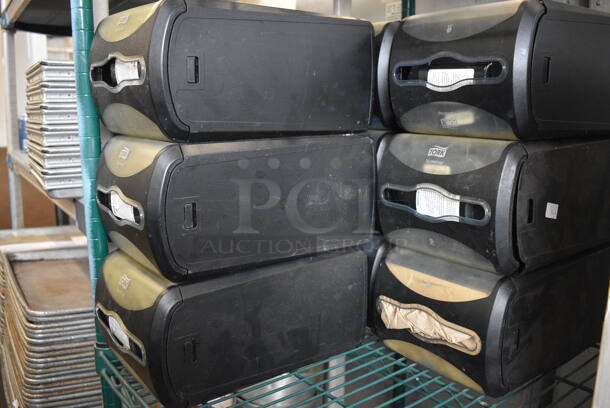 9 Tork Black and Clear Poly Napkin Dispensers. 7.5x12x5.5. 9 Times Your Bid! - Image 3 of 3