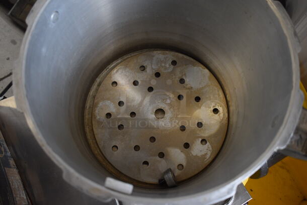 Metal Stock Pot w/ Lid for Pressure Cooking. 13x13x13 - Image 5 of 5