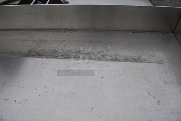 Stainless Steel Commercial Sorting Table w/ Undershelf. 99x30.5x42 - Image 4 of 6