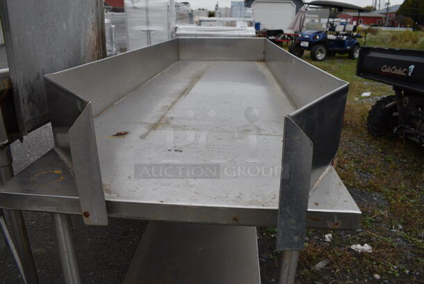 Stainless Steel Commercial Sorting Table w/ Undershelf. 99x30.5x42 - Image 5 of 6